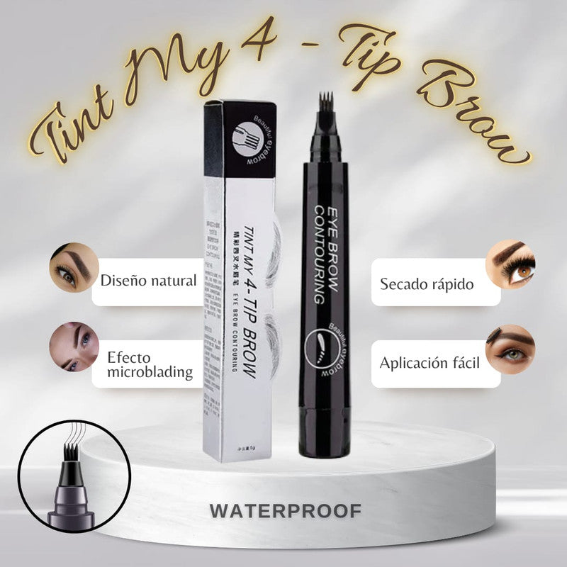 Delineador De Cejas 4 Puntas